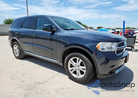 2013 Dodge Durango Sxt z USA, uszkodzony, nr VIN 1C4RDHAGXDC662033